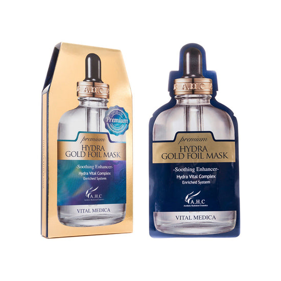 Premium Hydra Gold Foil Mask 5piece