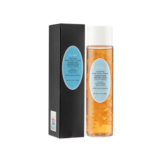 Toner Kelopak Mawar Asli (Dengan Hyaluronan) 150ml