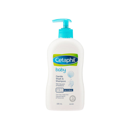 Baby Gentle Wash & Shampoo 400ml