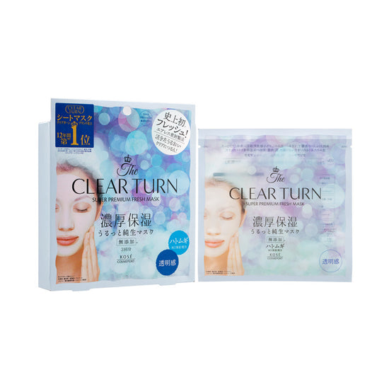 Clear Turn Premium Fresh Job's Tears Mask 3helai