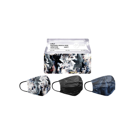 Disposable Medical Mask - Artistic Marble 30pcs