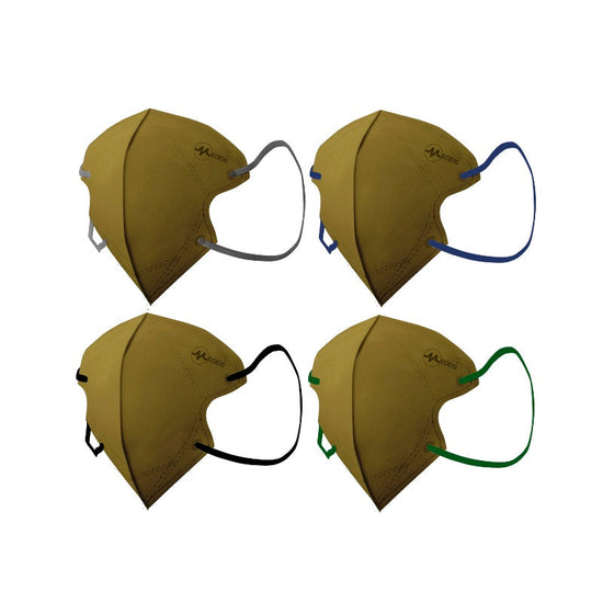 Topeng Perubatan Pakai 3D - Taupe 20pcs