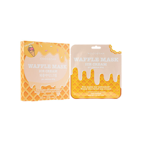 Waffle Mask Ice Cream 5pcs