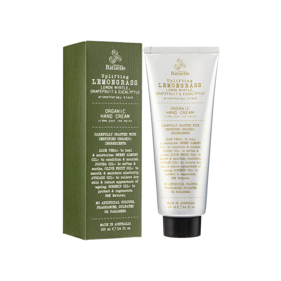 Serai, Lemon Myrtle, Grapefruit & Eucalyptus Organic Hand Cream 100ml