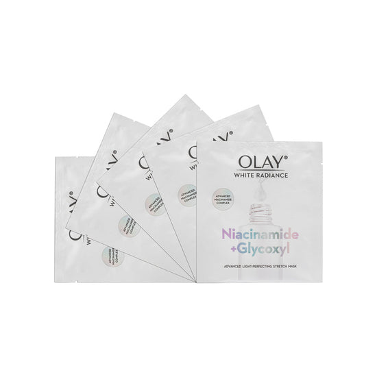 Topeng Regangan White Radiance Light-Perfecting 5pcs