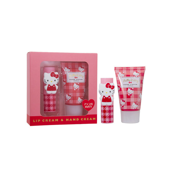 Hello Kitty Lip & Hand Cream Set – Apple 2pcs