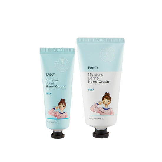 Set Krim Tangan Bom Lembapan (Susu) 2pcs
