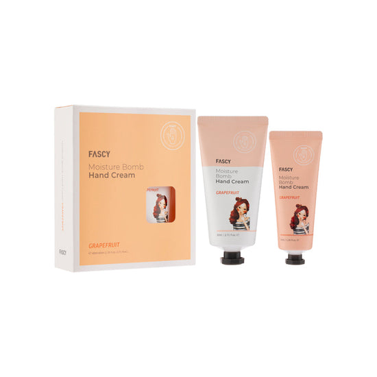 Moisture Bomb Hand Cream Set (Grapefruit) 2pcs