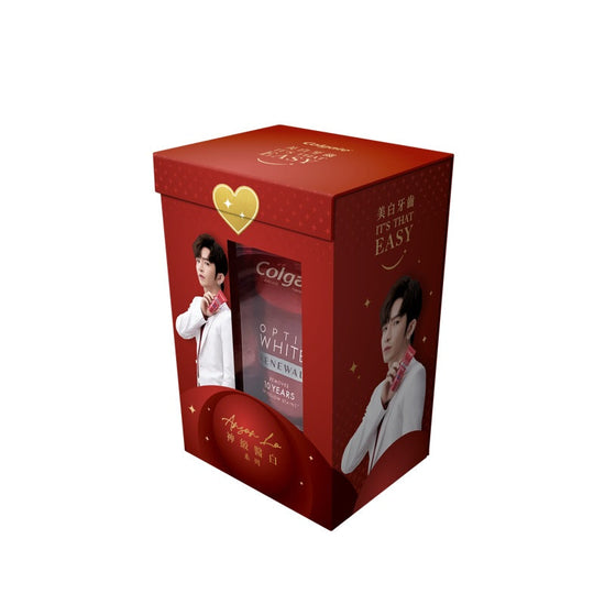 Optic White Renewal Toothpaste & Accessories Organiser (Anson Lo Limited edition) 3pcs