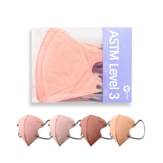 Topeng Perubatan Pakai 3D - Macaron20pcs