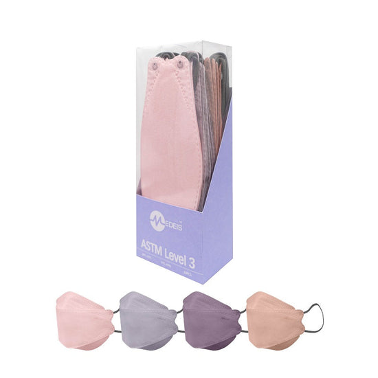 4D Disposable Medical Mask - Butter Cream 20pcs