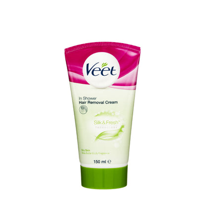 Veet® In Shower Hair Removal Cream (Dry skin) 150ml