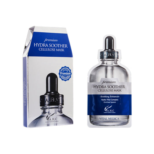 Premium Hydra Soother Cellulose Mask 5pcs