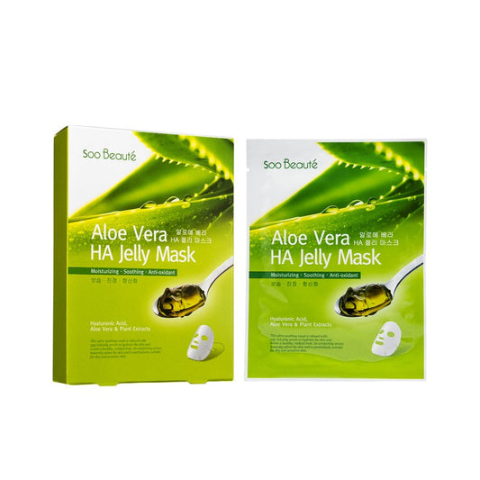 Aloe Vera HA Jelly Mask 5piece