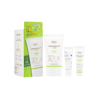 Green Mild Up Sun SPF50+PA++++ Set 3PCS