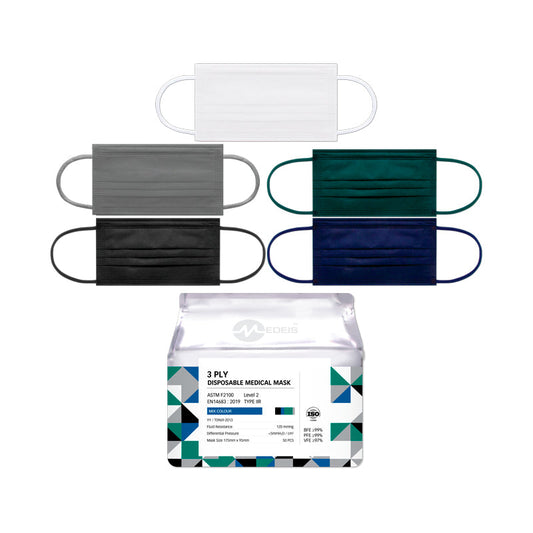 Disposable Medical Mask Mix Urban 50pcs