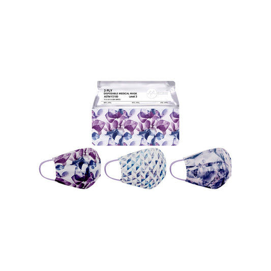 Disposable Medical Mask - Lavender 30pcs