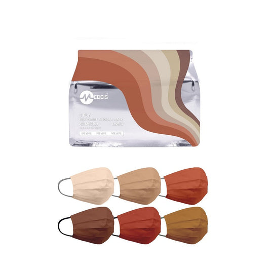 Disposable Medical Mask Amber 30pcs