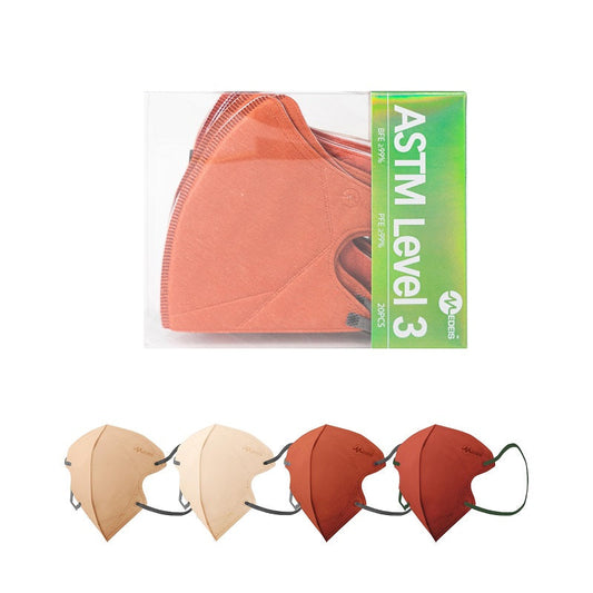 Topeng Perubatan Pakai 3D - Amber 20pcs