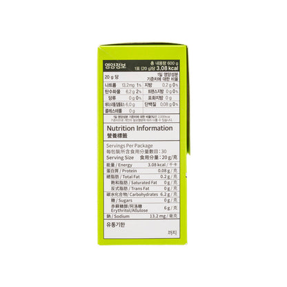 Jeli Biji Basil dengan Epal Hijau