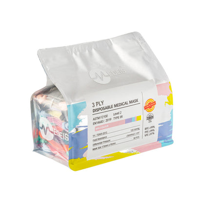 Disposable Medical Mask Mix Color Joyful 50pcs
