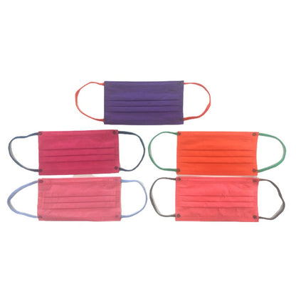 Disposable Medical Mask Mix Color Joyful 50pcs