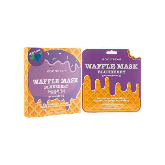 Waffle Mask Blueberry 5pcs