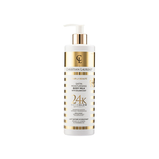 Satin Moisturizing Body Milk with Golden Dust 350ml