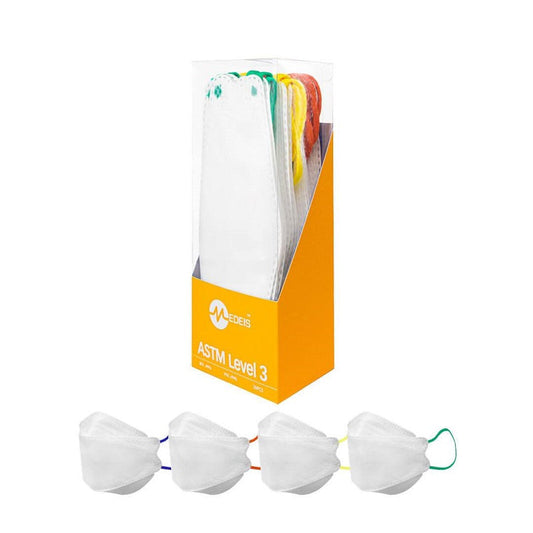 Topeng Perubatan Pakai 4D - Putih 20pcs