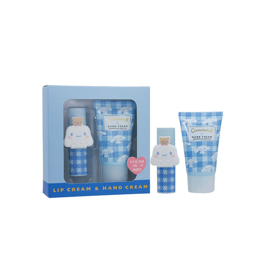 Cinnamoroll Lip & Hand Cream Set - Tropical Fruits 2pcs