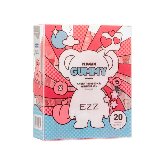 Magic Gummy Peach &amp; Cherry Blossom 20 Tablet