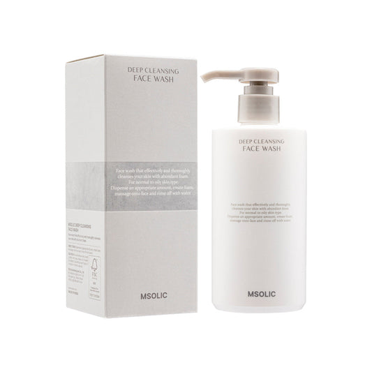 M'solic Deep Cleansing Face Wash For Men 300ml