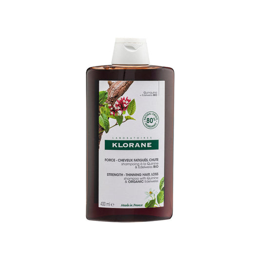 Syampu dengan Quinine &amp; Organic Edelweiss 400ml