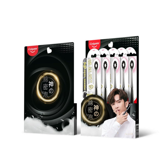 Cushion Clean Charcoal Toothbrush (Anson Lo Limited Edition) 5pcs