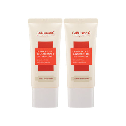 Derma Relief Sunscreen 100 SPF50+/PA++++ Set Duo 2pcs