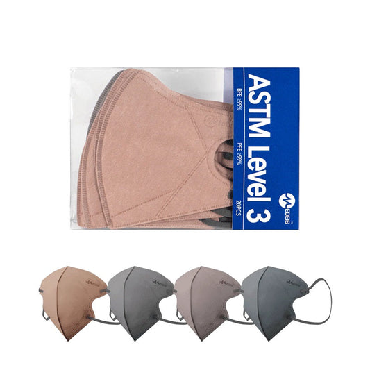 Topeng Perubatan Pakai 3D - Cahaya Bulan 20pcs