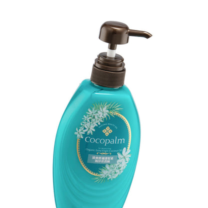 Rawatan Spa Cocopalm Polynesian Perapi Rambut Tahitian Blue Tiare 480ml