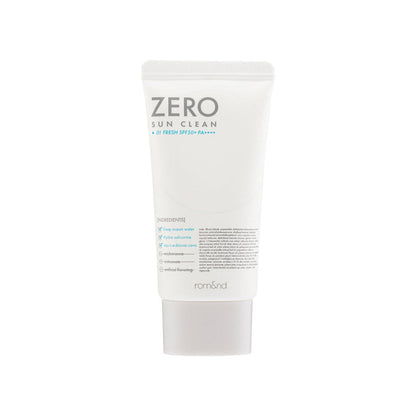 SPF50PA++++ Zero Sun Clean 50ml
