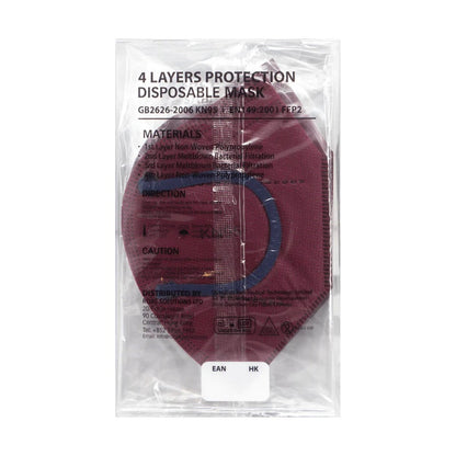 KN95/FFP2 4-PLY Protective Mask Urban 20pcs