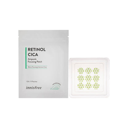 Tampalan Pemfokus Ampul Retinol Cica 9 Tampalan