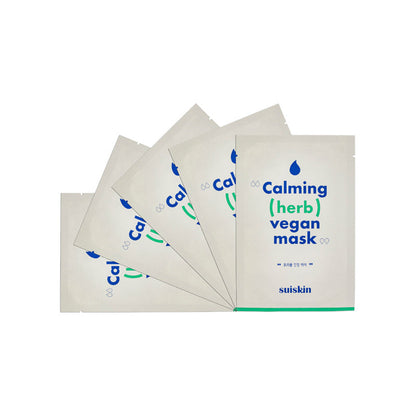 Topeng Vegan Herba Penenang 5pcs